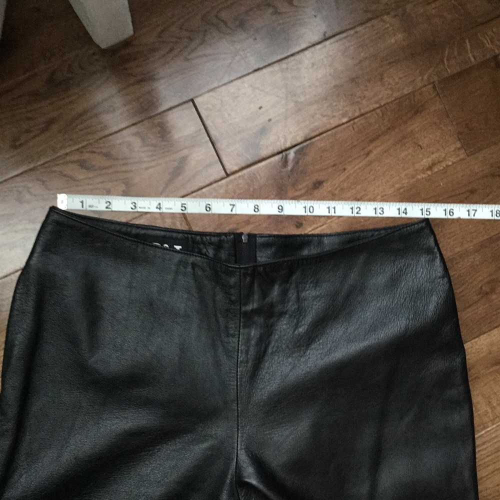 High Rise Leather Pants - Picture 6 of 11